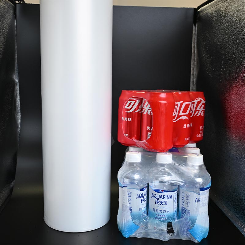 Cur Bottled Water Packaging PE Calor Shrink film Essential for Modern Beverage Packaging?