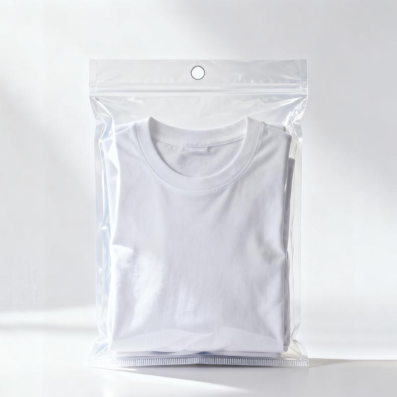 Perspicuus Poly Plastic Bag ad Vestimentum